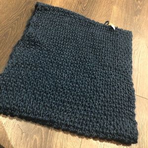Dark Blue Cowl Scarf One Size
